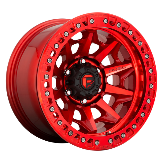 Fuel Off-Road D113 COVERT BEADLOCK CANDY RED wheel