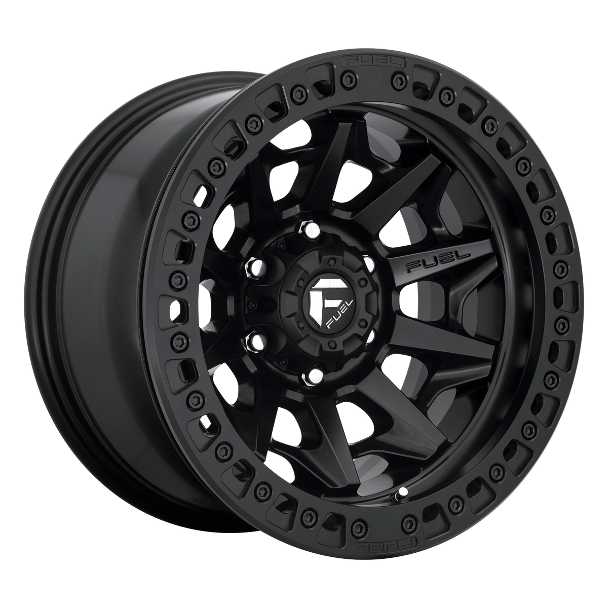 Fuel Off-Road D114 COVERT BEADLOCK MATTE BLACK wheel