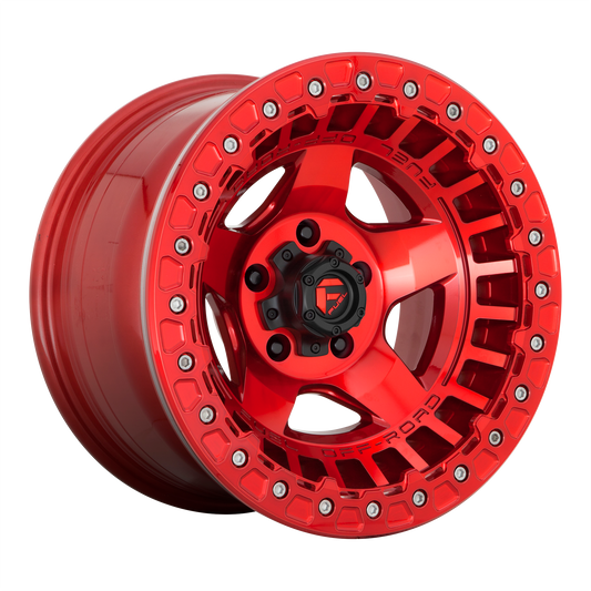 Fuel Off-Road D117 WARP BEADLOCK CANDY RED wheel