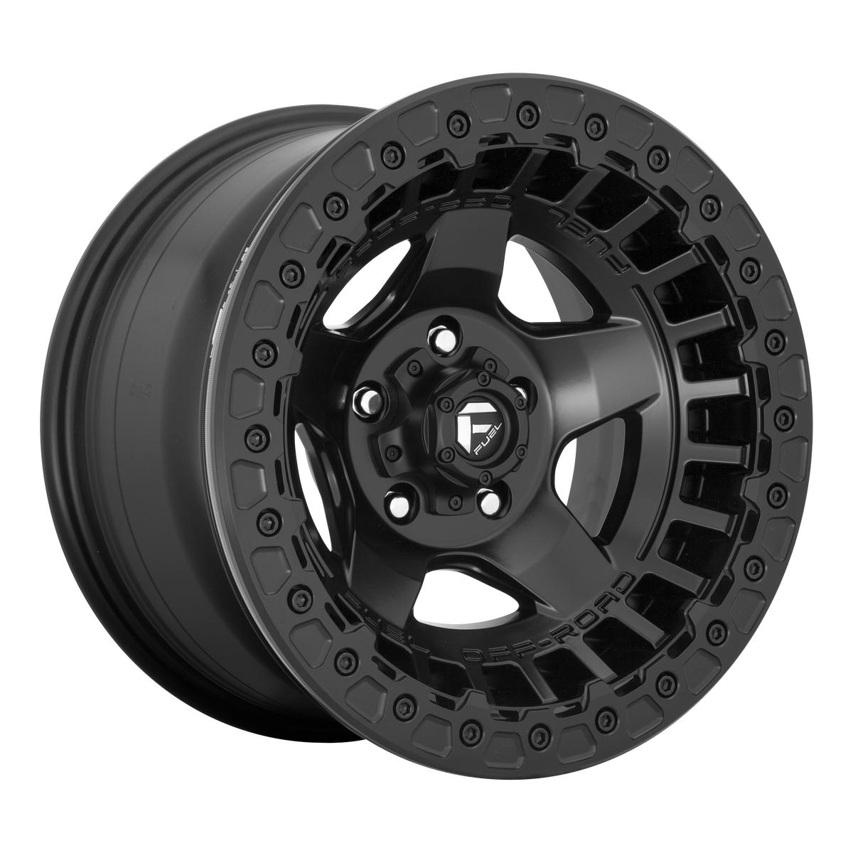 Fuel Off-Road D118 WARP BEADLOCK MATTE BLACK wheel