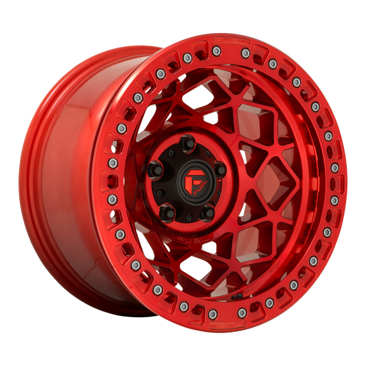 Fuel Off-Road D121 UNIT BEADLOCK CANDY RED wheel