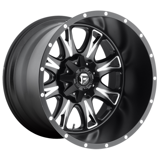 Fuel Off-Road D513 THROTTLE | MATTE BLACK MILLED wheel