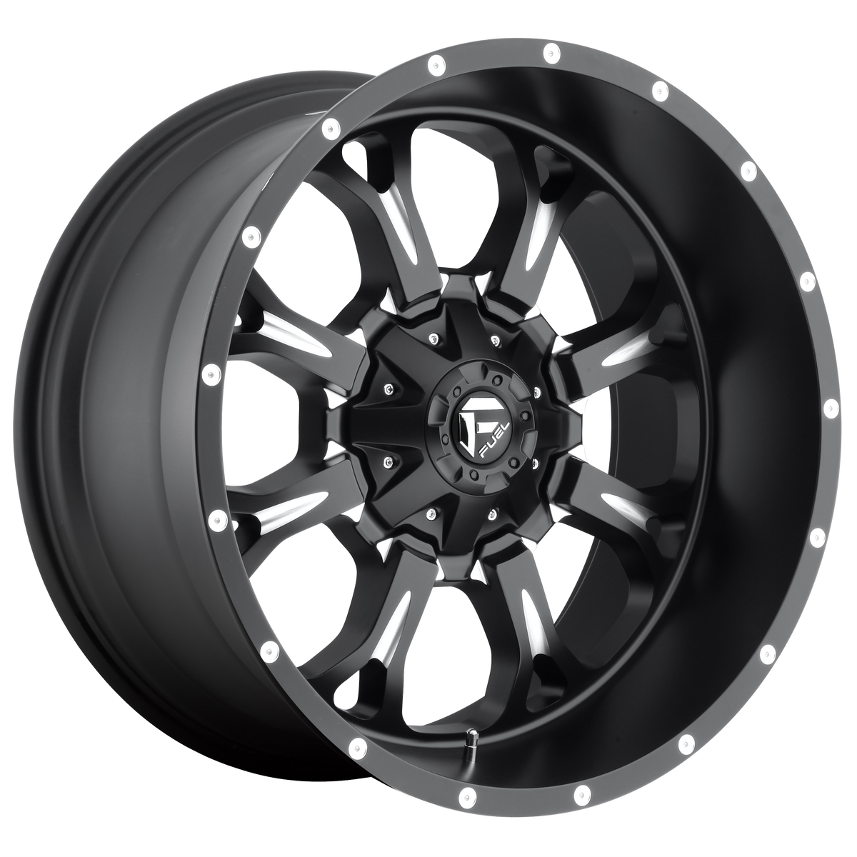 Fuel Off-Road D517 KRANK MATTE BLACK MILLED wheel