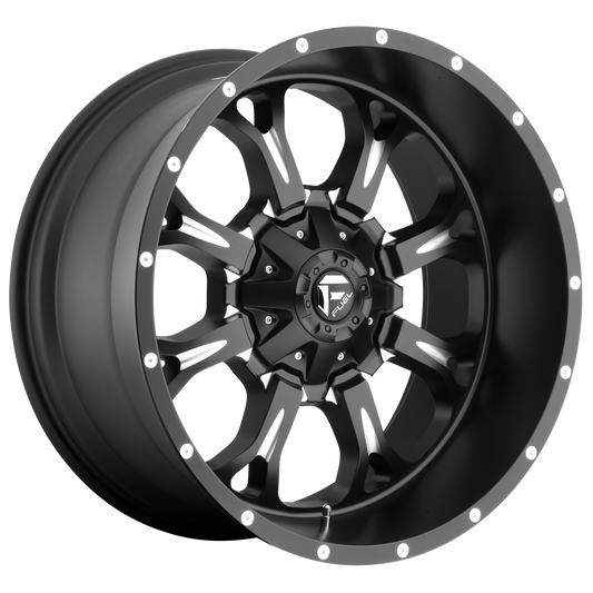 Fuel Off-Road D517 KRANK MATTE BLACK MILLED wheel