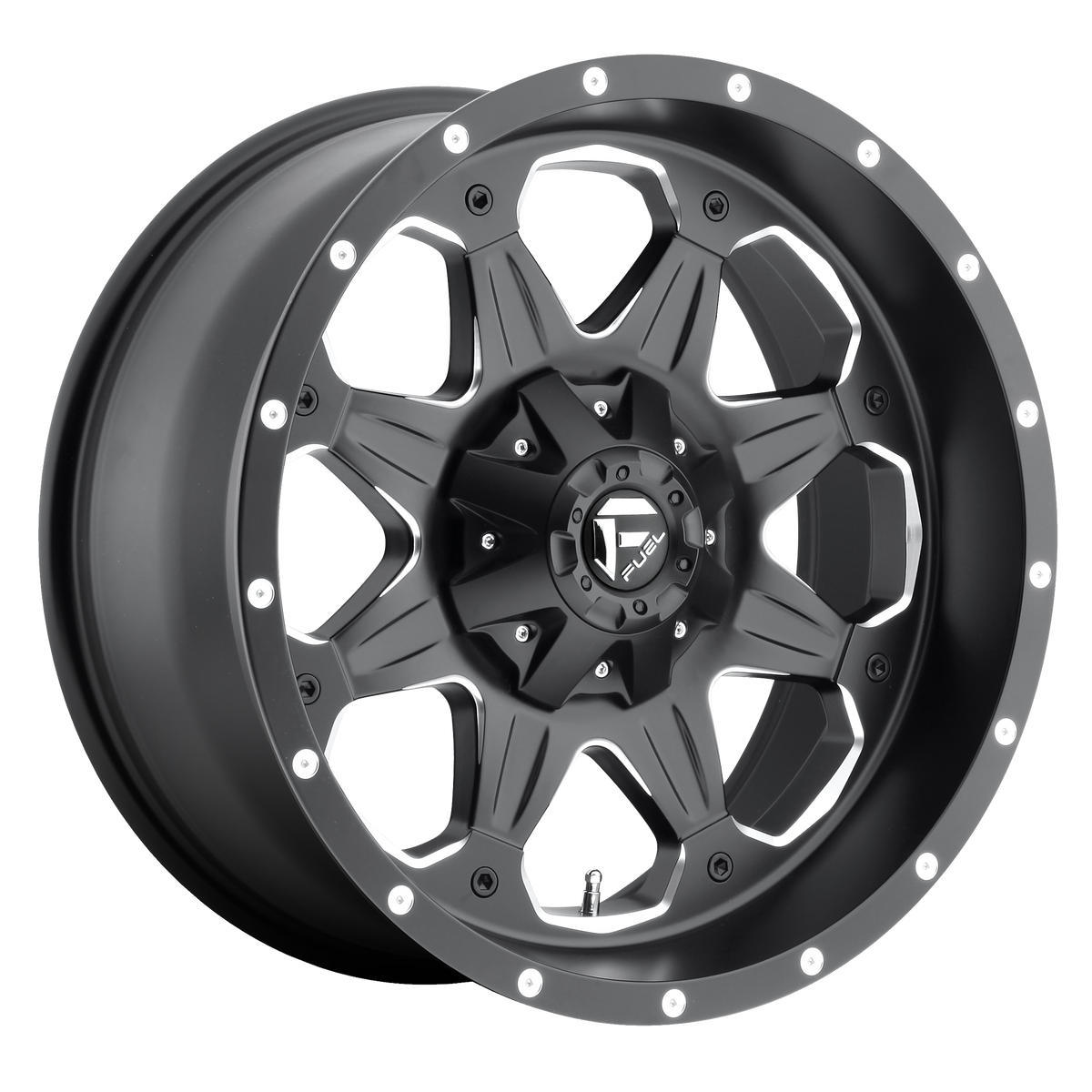 Fuel Off-Road D534 BOOST MATTE BLACK MILLED wheel