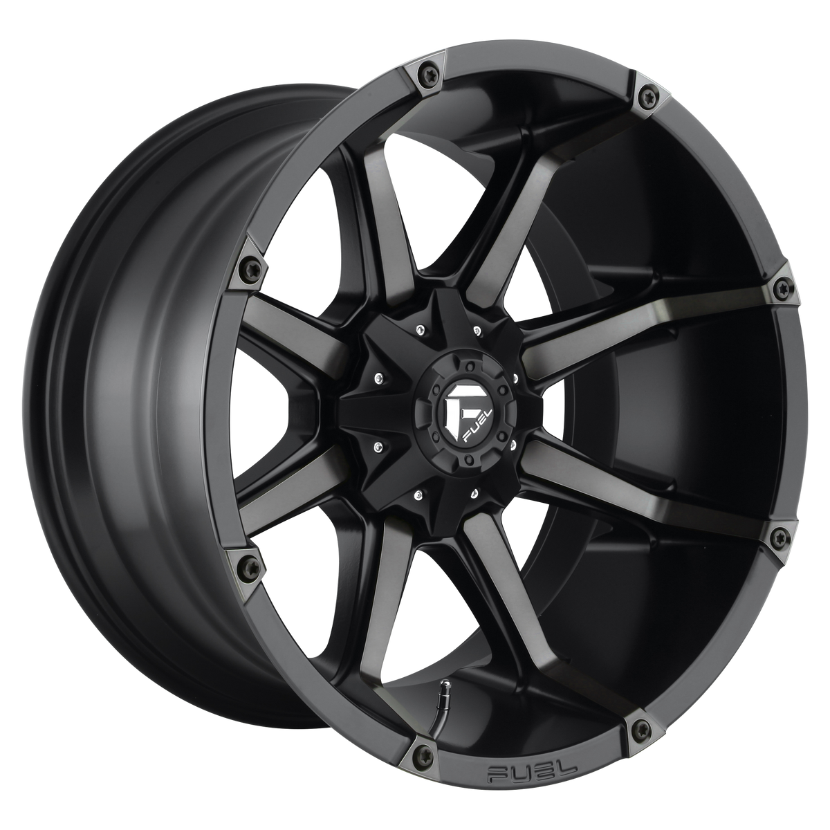 Fuel Off-Road D556 COUPLER MATTE BLACK DOUBLE DARK TINT wheel