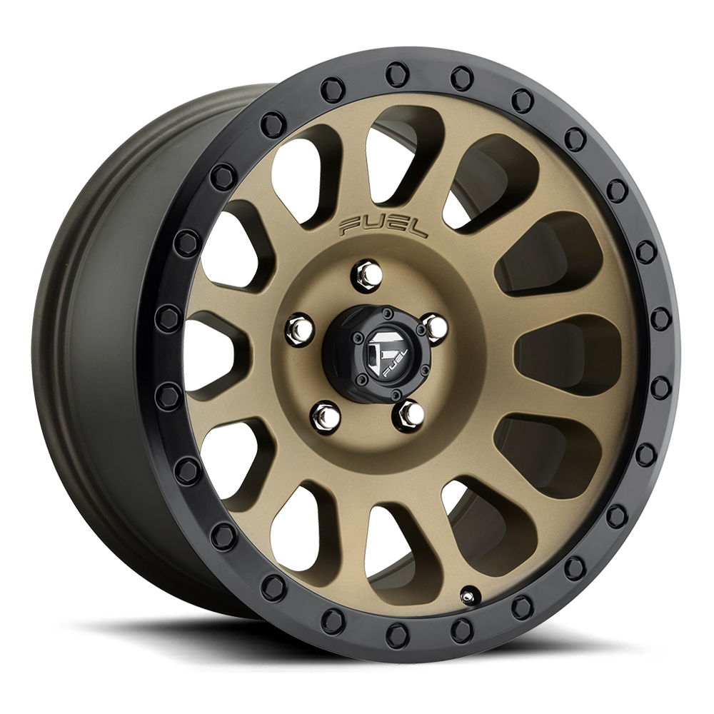 Fuel Off-Road D600 VECTOR MATTE BRONZE BLACK BEAD RING wheel
