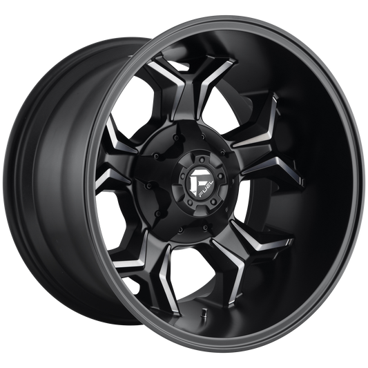 Fuel Off-Road D605 AVENGER MATTE BLACK DOUBLE DARK TINT wheel