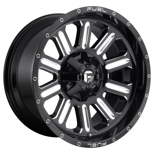 Fuel Off-Road D620 HARDLINE | GLOSS BLACK MILLED wheel