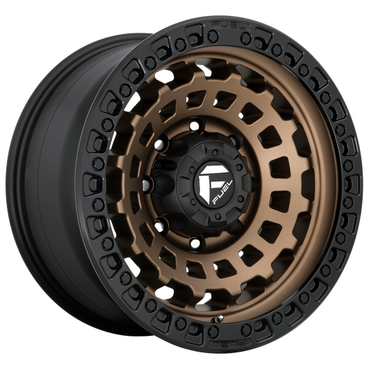 Fuel Off-Road D634 ZEPHYR MATTE BRONZE BLACK BEAD RING wheel