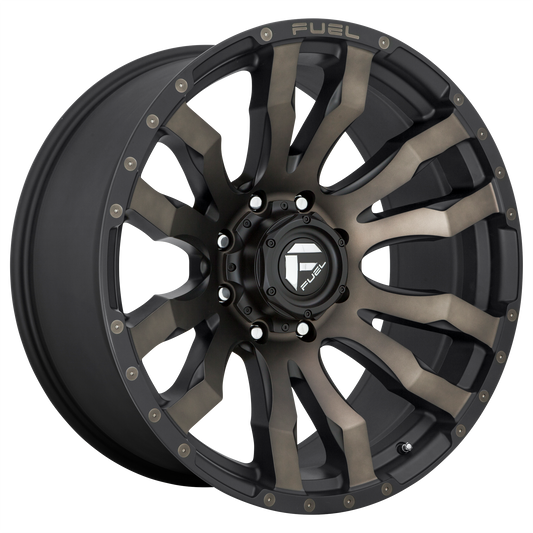Fuel Off-Road D674 BLITZ | MATTE BLACK DOUBLE DARK TINT wheel