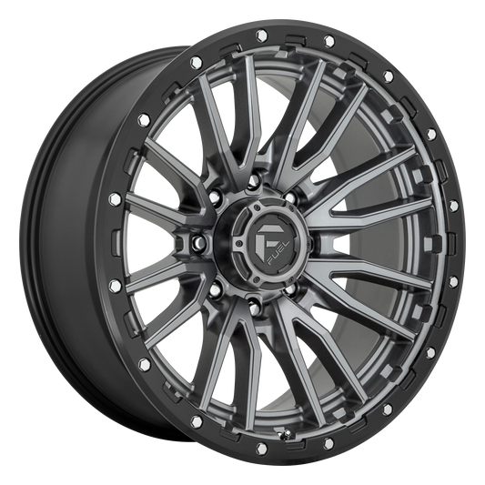 Fuel Off-Road D680 REBEL | MATTE GUNMETAL BLACK BEAD RING wheel
