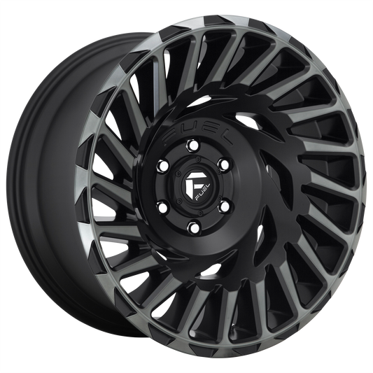 Fuel Off-Road D683 CYCLONE | MATTE MACHINED DOUBLE DARK TINT wheel