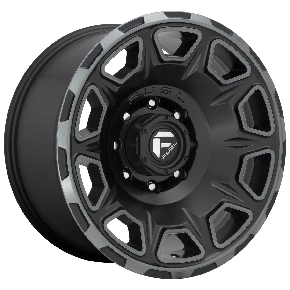 Fuel Off-Road D686 VENGEANCE MATTE BLACK DOUBLE DARK TINT wheel
