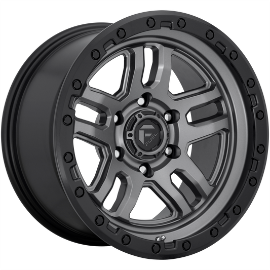 Fuel Off-Road D701 AMMO | MATTE GUNMETAL BLACK BEAD RING wheel