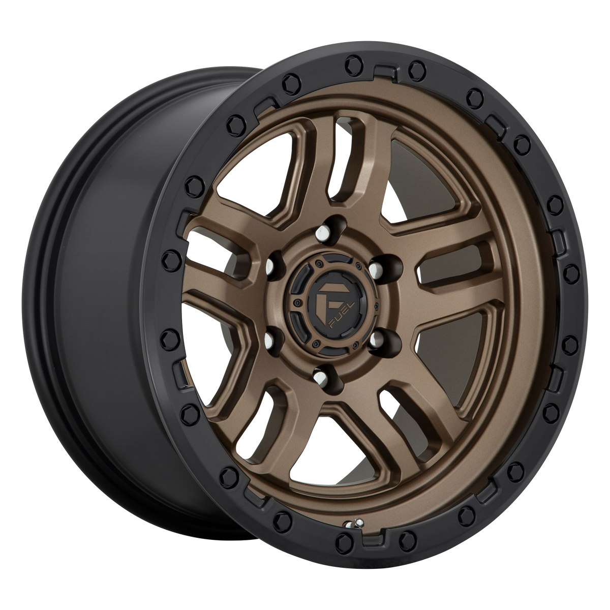 Fuel Off-Road D702 AMMO | MATTE BRONZE BLACK BEAD RING wheel