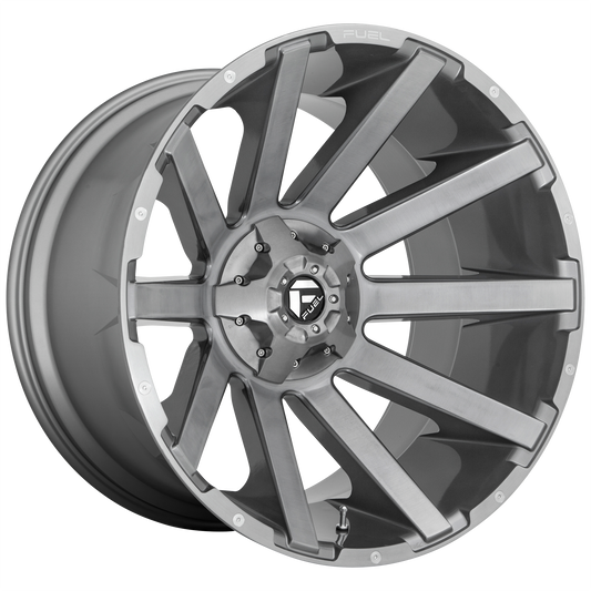 Fuel Off-Road D714 CONTRA PLATINUM | BRUSHED GUNMETAL wheel