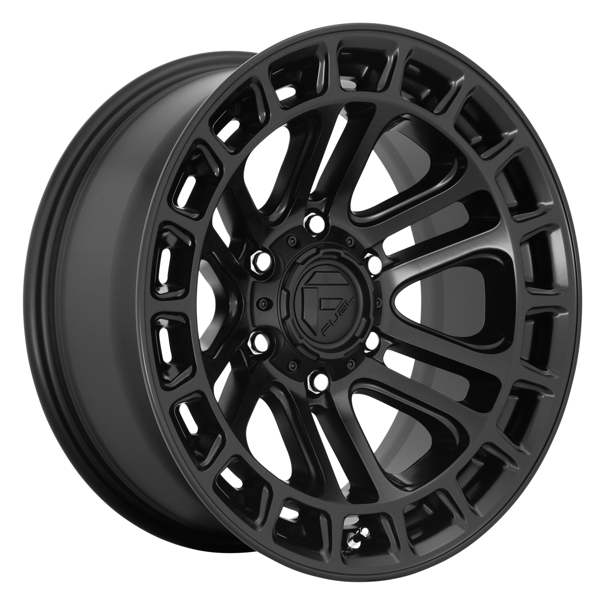 Fuel Off-Road D718 HEATER MATTE BLACK wheel