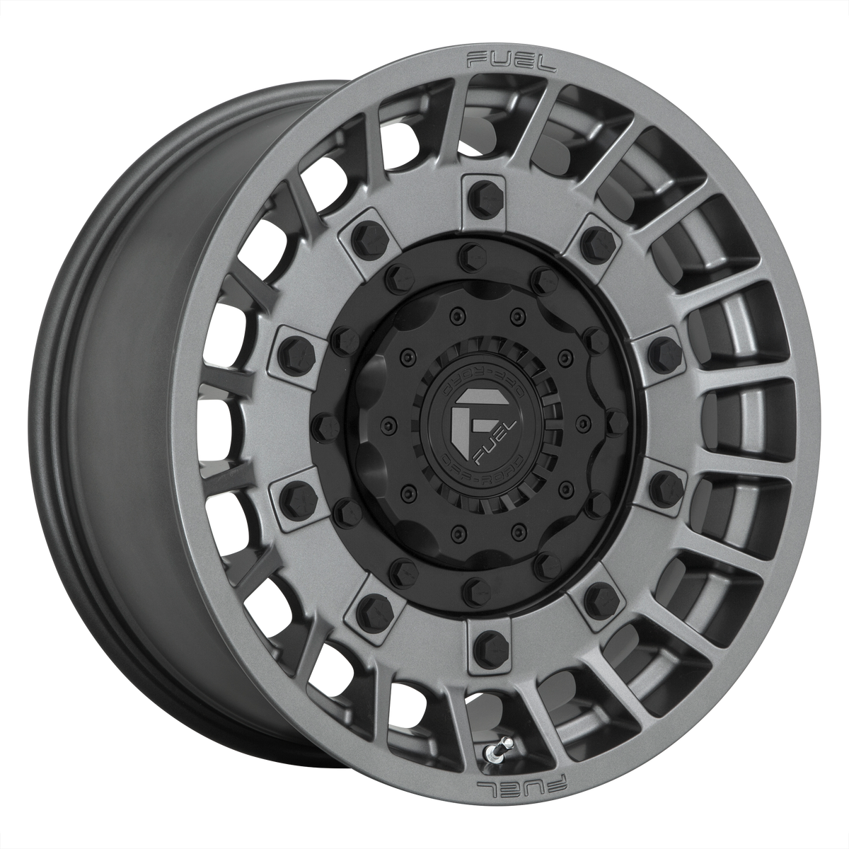 Fuel Off-Road D726 MILITIA | MATTE ANTHRACITE & BLACK wheel
