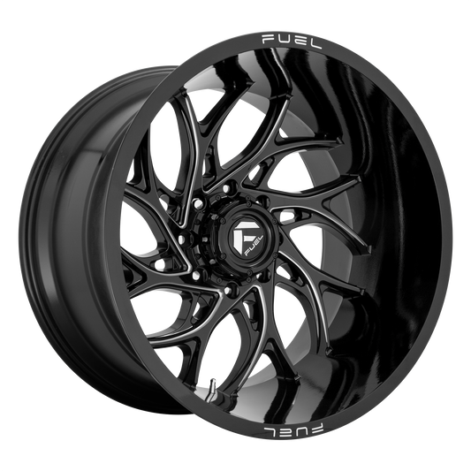 Fuel Off-Road D741 RUNNER | GLOSS BLACK MILLED wheel