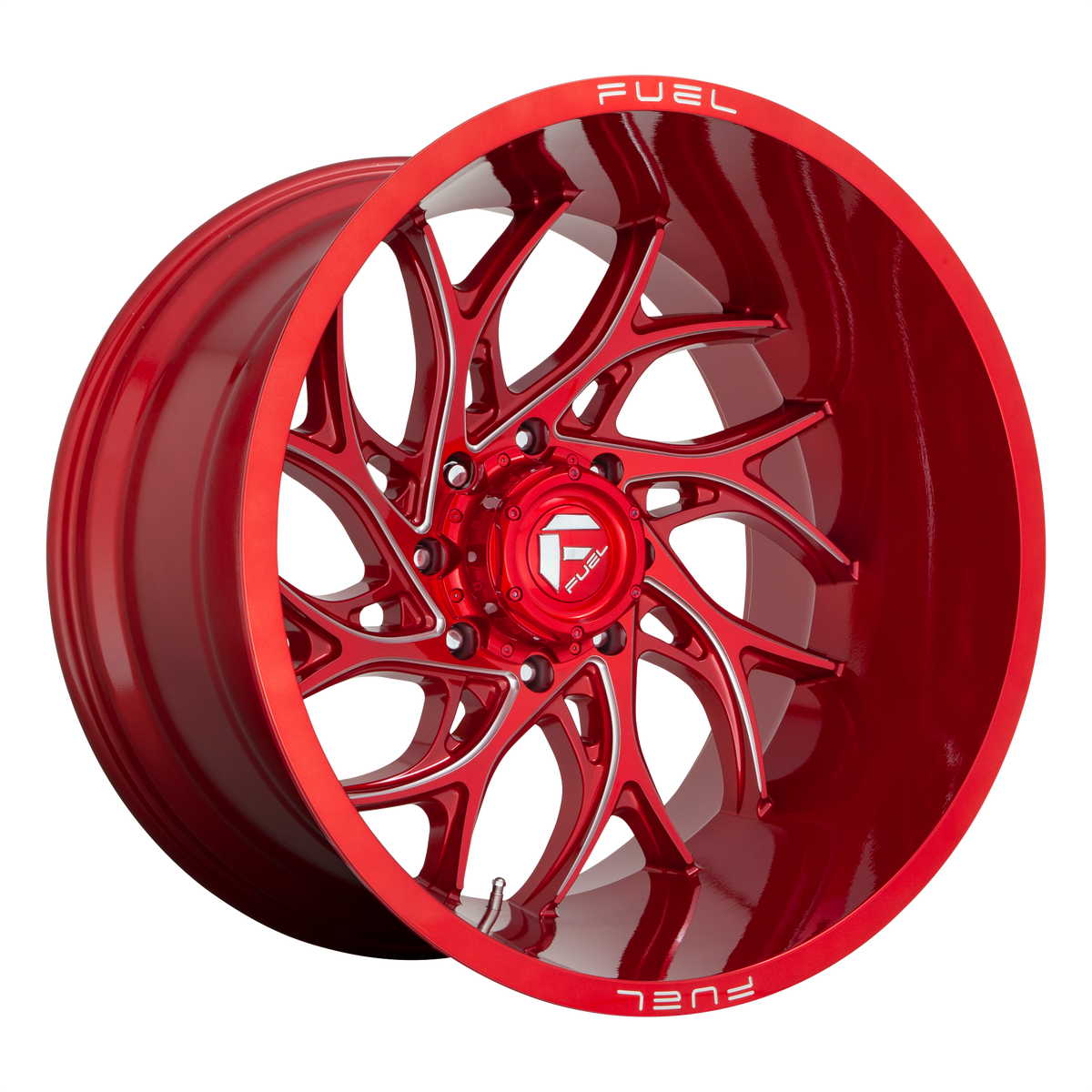 Fuel Off-Road D742 RUNNER CANDY RED MILLED wheel
