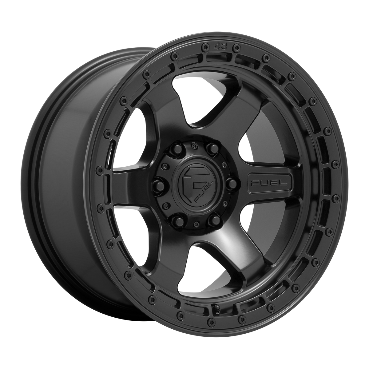 Fuel Off-Road D750 BLOCK MATTE BLACK wheel