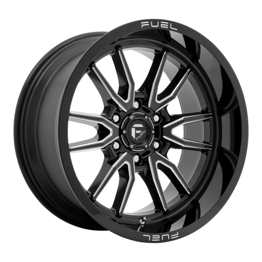 Fuel Off-Road D761 CLASH | GLOSS BLACK MILLED wheel