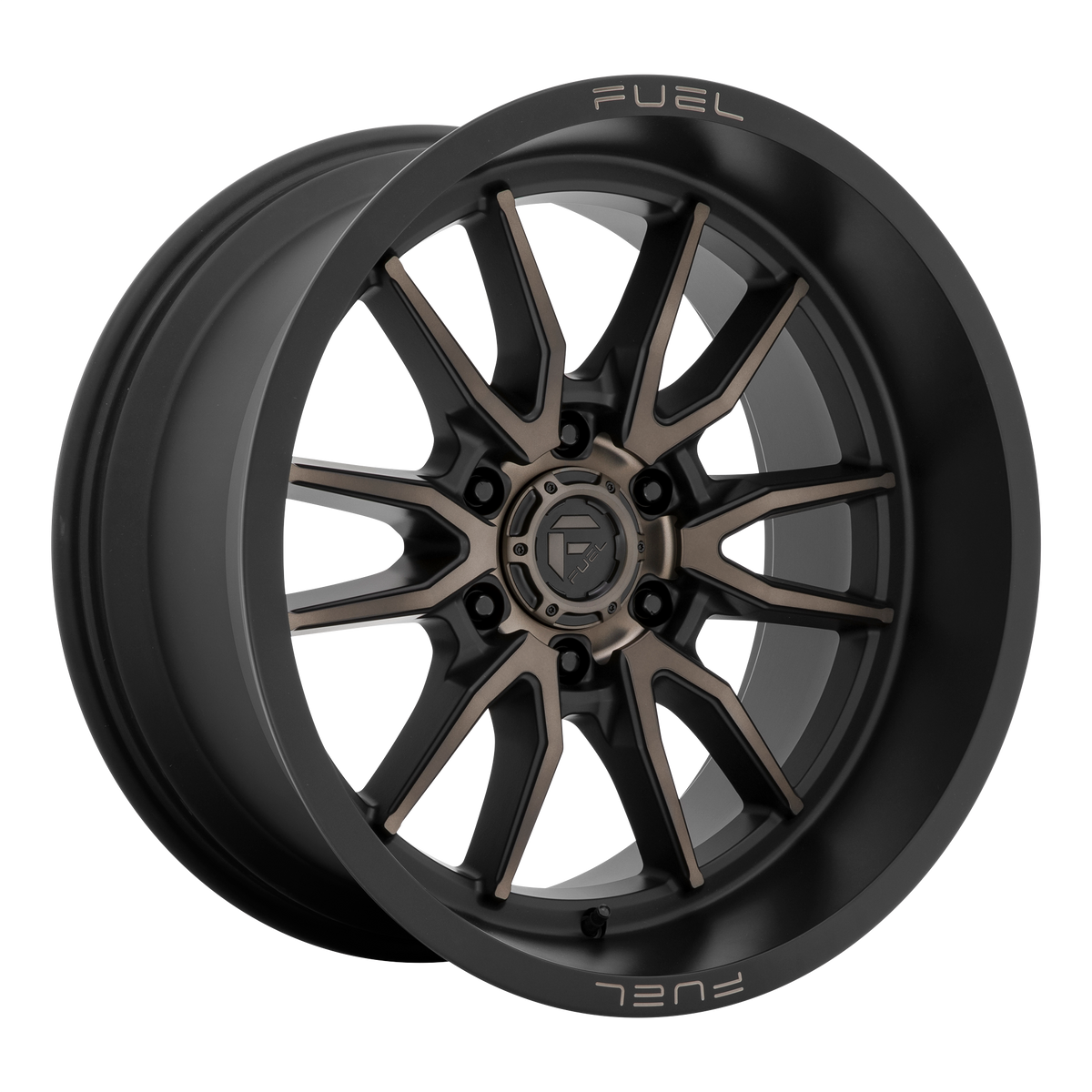 Fuel Off-Road D762 CLASH MATTE BLACK DOUBLE DARK TINT wheel