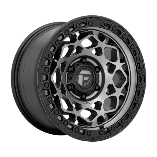 Fuel Off-Road D784 UNIT GUNMETAL W/ MATTE BLACK RING wheel