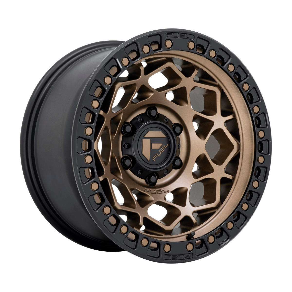 Fuel Off-Road D785 UNIT BRONZE W/ MATTE BLACK RING wheel