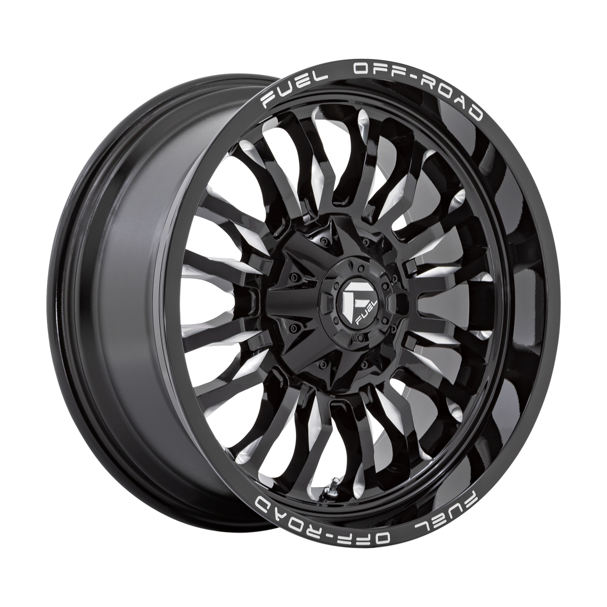 Fuel Off-Road D795 ARC | GLOSS BLACK MILLED wheel