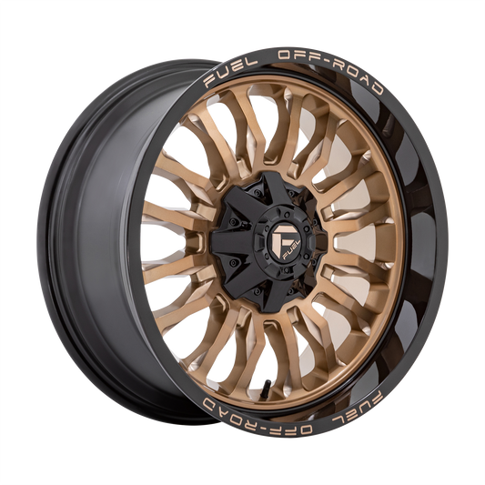 Fuel Off-Road D797 ARC PLATINUM BRONZE W/ BLACK LIP wheel