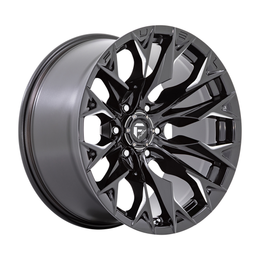 Fuel Off-Road D803 FLAME | GLOSS BLACK MILLED wheel