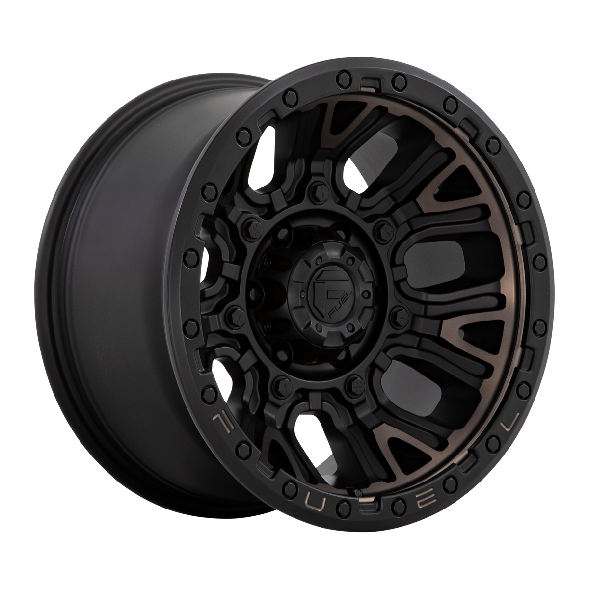 Fuel Off-Road D824 TRACTION | MATTE BLACK W/ DOUBLE DARK TINT wheel