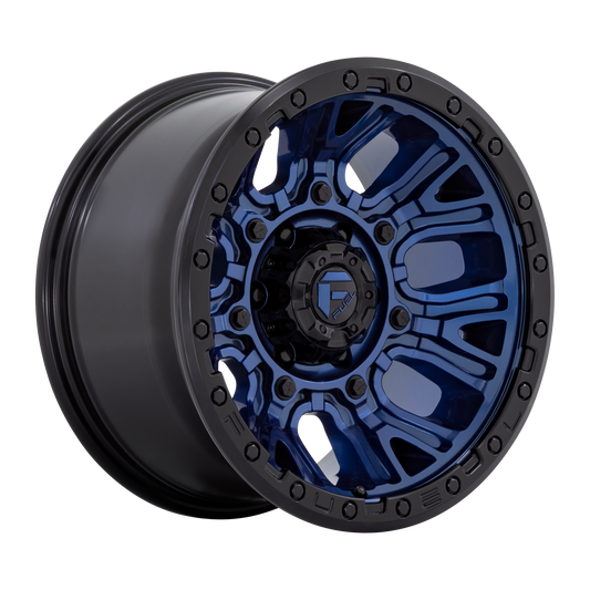 Fuel Off-Road D827 TRACTION | DARK BLUE W/ BLACK RING wheel