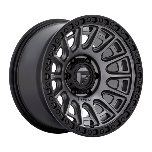 Fuel Off-Road D835 CYCLE | MATTE GUNMETAL W/ BLACK RING wheel