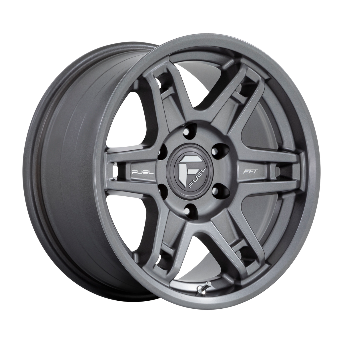 Fuel Off-Road D838 SLAYER MATTE GUNMETAL wheel