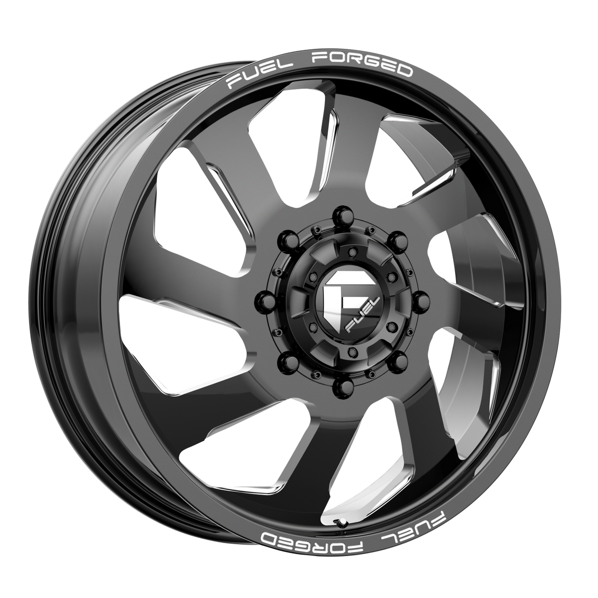 Fuel Off-Road DD39 FF39D GLOSS BLACK MILLED wheel