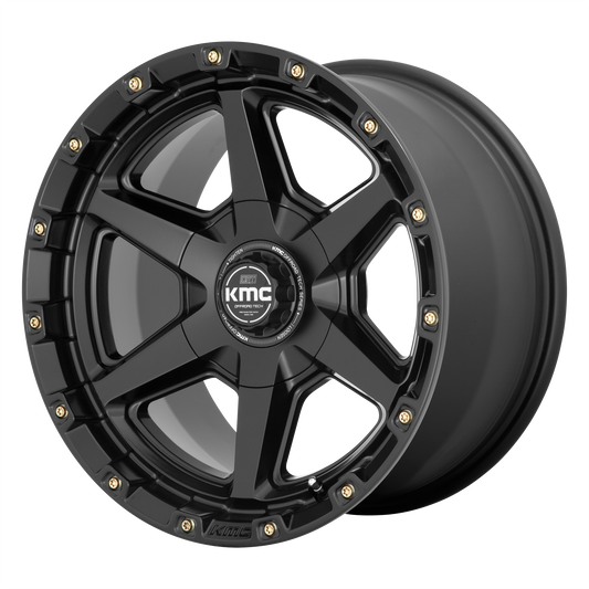 KMC KM101 TEMPO SATIN BLACK wheel