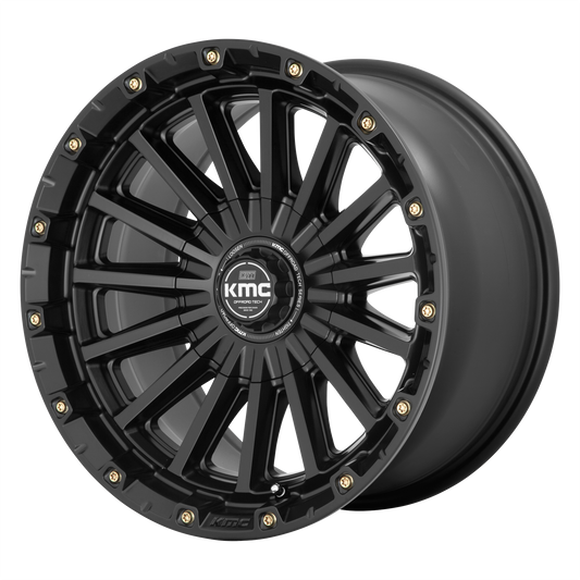 KMC KM102 SIGNAL SATIN BLACK wheel