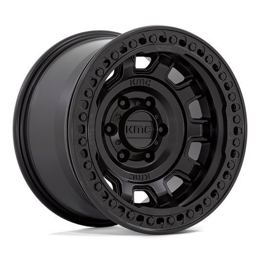 KMC KM236 TANK BEADLOCK | SATIN BLACK wheel
