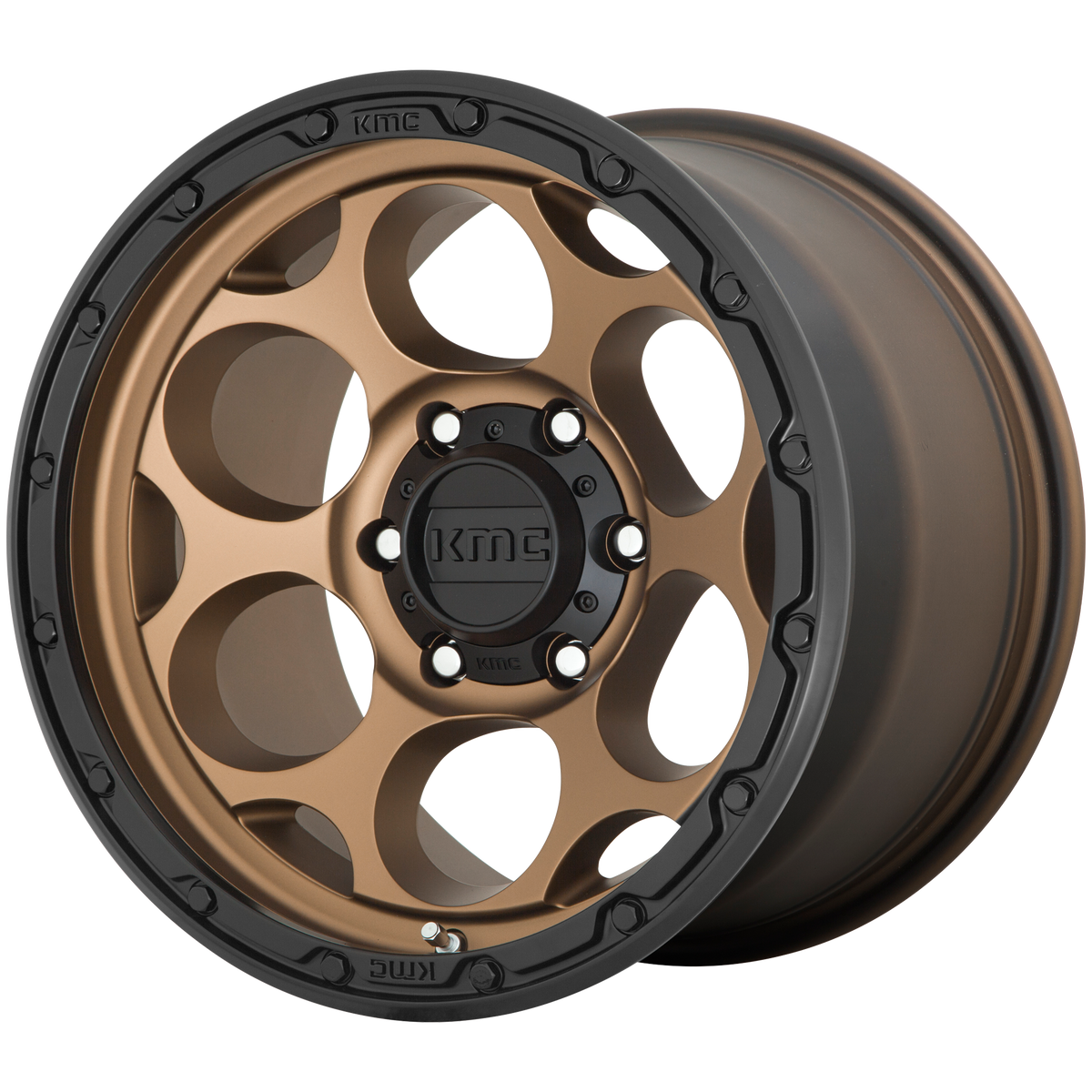 KMC KM541 DIRTY HARRY MATTE BRONZE W/ BLACK LIP wheel