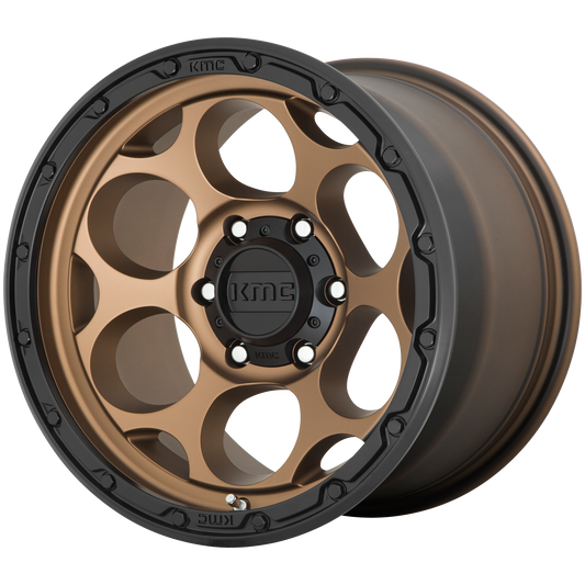 KMC KM541 DIRTY HARRY | MATTE BRONZE W/ BLACK LIP wheel