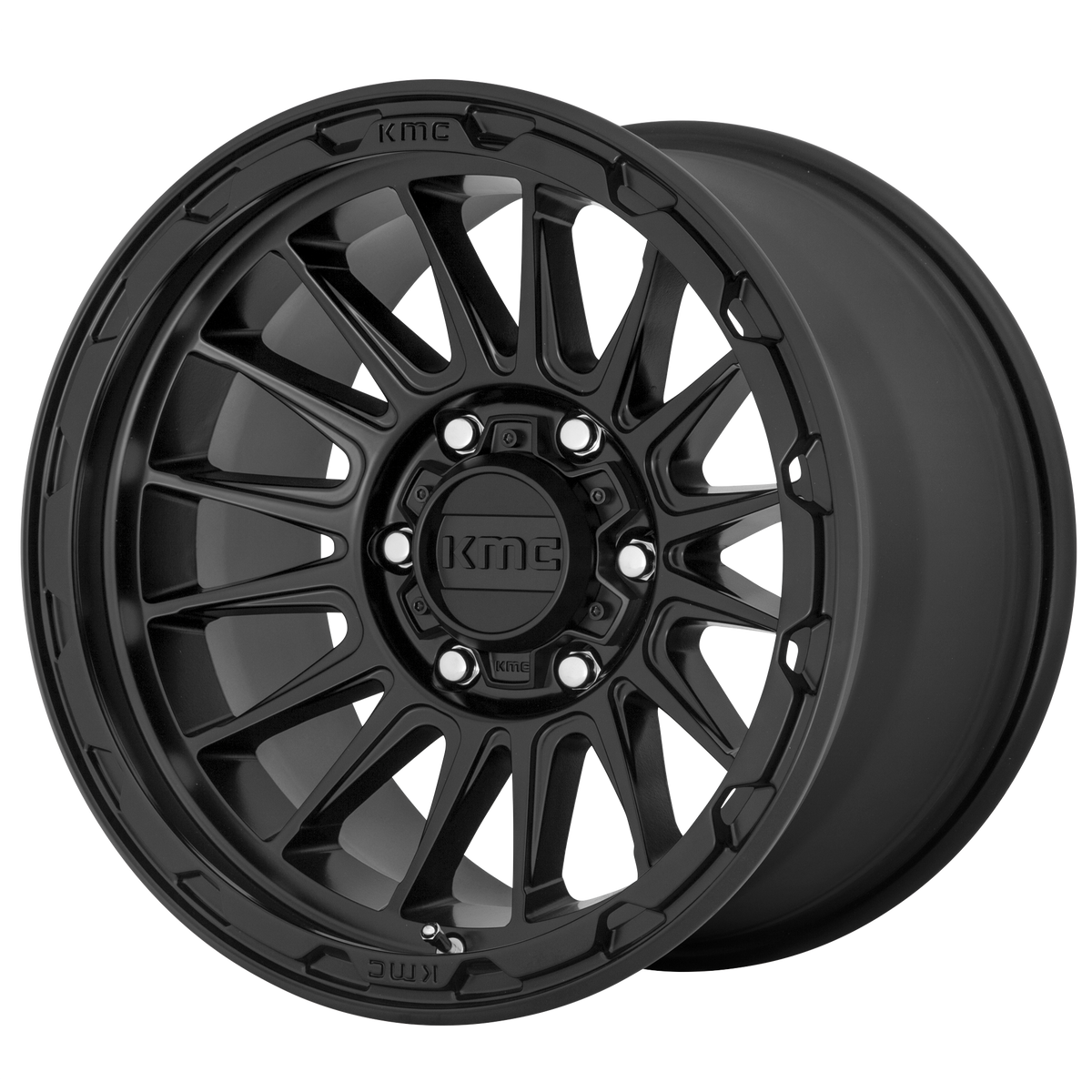 KMC KM542 IMPACT SATIN BLACK wheel