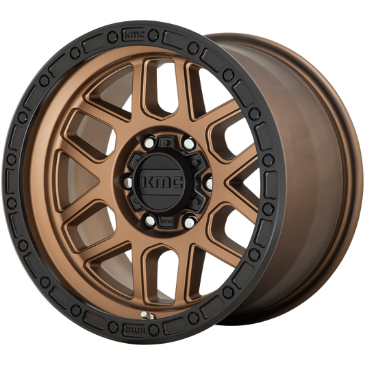 KMC KM544 MESA | MATTE BRONZE W/ BLACK LIP wheel