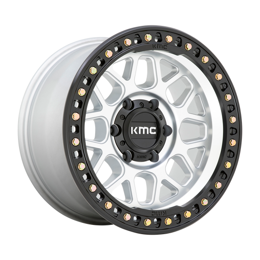 KMC KM549 GRS | MACHINED W/ SATIN BLACK LIP wheel