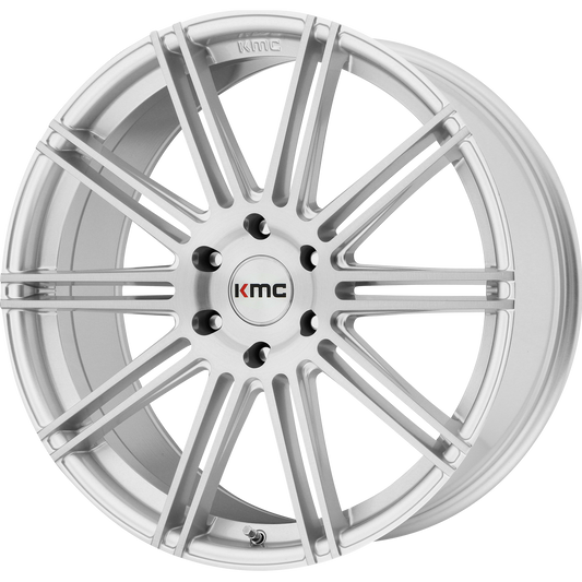 KMC KM707 CHANNEL | BRUSHED SILVER wheel