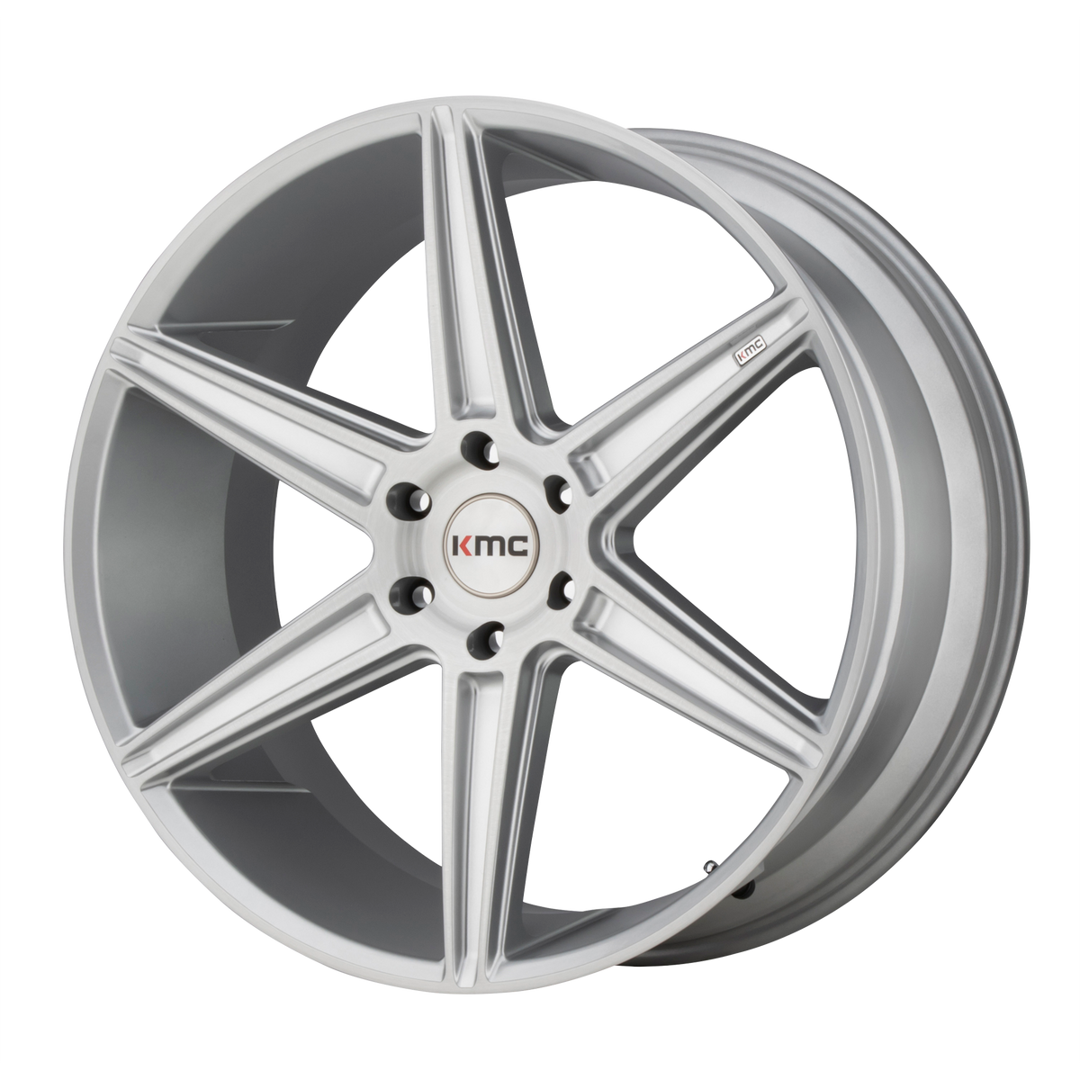 KMC KM712 PRISM TRUCK | BRUSHED SILVER wheel