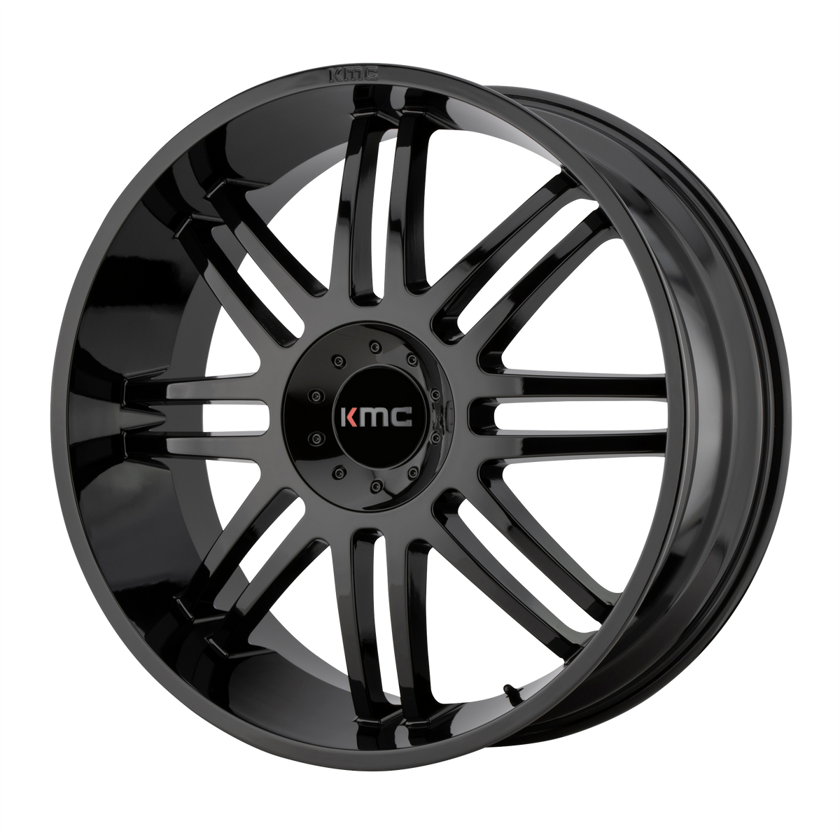 KMC KM714 REGULATOR GLOSS BLACK wheel