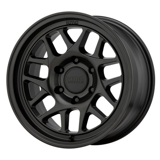 KMC KM717 BULLY OL | SATIN BLACK wheel